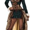 Bristol Novelty Forum Novelties 75015 Madame Steampunk Costume (UK 10-12) steampunk buy now online