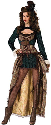 Bristol Novelty Forum Novelties 75015 Madame Steampunk Costume (UK 10-12) steampunk buy now online