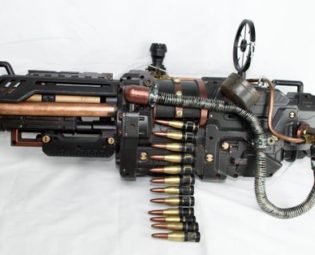 CALEDONIAN RAILWAY RIFLE. Cosplay Prop Weapon. Nerf Gun. by Propagations steampunk buy now online