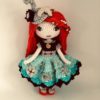 Steampunk Ariel, Ariel, Steampunk crochet, Steampunk crochet doll, crochet doll, doll crochet pdf by PoseyPlaceByDenise steampunk buy now online