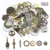 76 Pcs Assorted Antique Steampunk Gears Vintage Skeleton Charms Pendant Mixed for Necklace Bracelet Jewelry Making Accessory（Bronze and Silver Mixed Color） steampunk buy now online