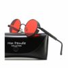 HatPanda Round Steampunk Sunglasses Retro Sunglasses For Men And Women steampunk buy now online