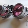 pink chrome steampunk goggles with loupe mad scientist - mad max cyber goggles burning man steampunk accessories - steampunk - burningman by SteamRetro steampunk buy now online
