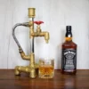 Retro Industrial Rustic - steampunk bar art, industrial style, steampunk décor, man cave, pipe dispenser by ArtDesignStudioCy steampunk buy now online Retro Industrial Rustic - steampunk bar art, industrial style, steampunk décor, man cave, pipe dispenser by ArtDesignStudioCy steampunk buy now online