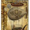 STEAMPUNK AIRSHIP WITH PIPE & CLOCK FATHERS DAY BOOK A4 by Nick Bowley steampunk buy now online