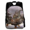 Steampunk Airship School Backpack Children Bookbag for Kids steampunk buy now online