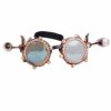 ZAIQUN Retro Goggles Vintage Steampunk Glasses Rave Crystal Lenses for Cosplay Halloween steampunk buy now online
