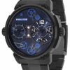 Police Watches Steampunk Mens Analogue Quartz Watch with Stainless Steel Bracelet PL.14693JSB-03M steampunk buy now online