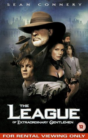 The League Of Extraordinary Gentlemen: Steampunk Film - Sean Connery - Pal VHS steampunk buy now online