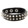 UltraByEasyPeasyStore Small Spike Goth Steampunk Bracelet Emo Punk Cyber Wrist Cuff Mens Womens Wristbands Biker Rock Vintage Gothic Style Adult steampunk buy now online