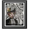 Sphynx Cat Art Print, Victorian Steampunk Wall Art, Home Decoration Poster steampunk buy now online