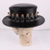 Hand Crafted Plague Doctor, Alchemist, Halloween, Christmas Steampunk Hat by ceeleather steampunk buy now online
