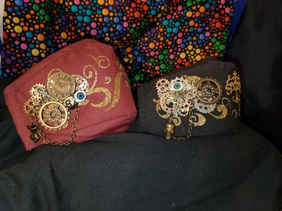 Steampunk Gear cosplay filter mask. by BrimstoneUS steampunk buy now online