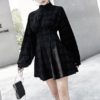 Vintage Gothic Dress, Punk Style Gothic Dress by BeWitchered steampunk buy now online