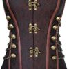 Ladies Professional Cosplay Quality Deluxe Boned Steampunk Corset Victorian Halloween Fancy Dress Costume Outfit UK 6-26 Plus Size (UK 8-10, Brown Corset) steampunk buy now online