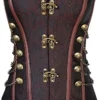 Ladies Professional Cosplay Quality Deluxe Boned Steampunk Corset Victorian Halloween Fancy Dress Costume Outfit UK 6-26 Plus Size (UK 8-10, Brown Corset) steampunk buy now online Ladies Professional Cosplay Quality Deluxe Boned Steampunk Corset Victorian Halloween Fancy Dress Costume Outfit UK 6-26 Plus Size (UK 8-10, Brown Corset) steampunk buy now online