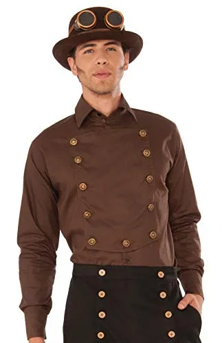 Forum Novelties X76370 Steampunk Shirt, mens, 42-Inch steampunk buy now online
