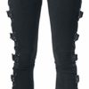 Gothicana by EMP Built for Comfort Women Leggings Black M, 95% Cotton, 5% Elastane, Skinny steampunk buy now online