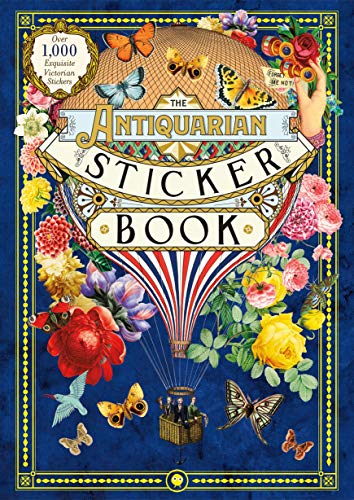 Antiquarian Sticker Book, The: Over 1,000 Exquisite Victorian Stickers steampunk buy now online