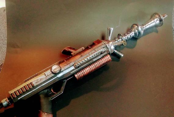 Big and Buzzy Steampunk Pistola Peacemaker Grande by SteampunkPirateShop steampunk buy now online
