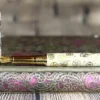 Steampunk Handmade Fountain Pen - Abalone & Watch Parts Body - Beaufort 23K Gold plated Bi-metal Nib - 18 Coat glass polish finish by BespokeFountainPens steampunk buy now online