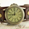 Watch steampunk vintage leather boho mens watch groomsmen gift boyfriend gift for men anniversary gift for him mens gift Christmas gift by StardustMix steampunk buy now online