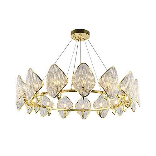 Modern Livingroom Crystal Chandelier, Polished Chrome 8 Light Energy Efficiency Class A++Bathroom Crystal Ceiling Light (including light bulb) steampunk buy now online