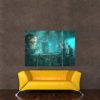 Doppelganger33 LTD Underwater Bar Octopus Steampunk Wall Art Multi Panel Poster Print 47x33 inches steampunk buy now online