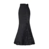 Mxssi Vintage Gothic Steampunk Victorian Skirt Women Ladies Ruffled Skirt Retro Slim Fit Casual Pencil Ruffled Skirts Clubwear for Party Club S M L XL XXL Black steampunk buy now online Mxssi Vintage Gothic Steampunk Victorian Skirt Women Ladies Ruffled Skirt Retro Slim Fit Casual Pencil Ruffled Skirts Clubwear for Party Club S M L XL XXL Black steampunk buy now online