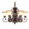 Post Chandelier - Chandelier Retro Simple Wrought Iron Lighting Foyer Decoration Ceiling Lamp Remote Control Switch Antique Lighting，82x53cm steampunk buy now online