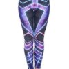 Kukubird Printed Patterns Women's Yoga Leggings Gym Fitness Running Pilates Tights Skinny Pants Size 6-10 Stretchable-Cyber steampunk buy now online