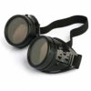 DIVISTAR Vintage Steampunk Goggles Glasses Cyber Punk Gothic, Black steampunk buy now online