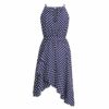 YUANCHENG Women Dot Print Ladies Long Evening Party Beach Dress,BU,M steampunk buy now online