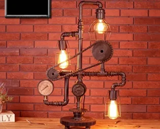 AMOS Industrial Wind Retro Tube lamp Restaurant lamp Coffee Shop Lighting Creative Decoration steampunk buy now online