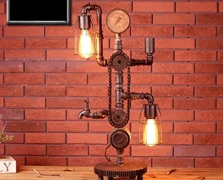 AMOS Industrial Wind Retro Tube lamp Restaurant lamp Coffee Shop Lighting Creative steampunk buy now online