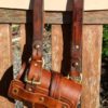 Steampunk adjustable leather parasol holster by BroadarrowJack steampunk buy now online