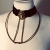 Steampunk choker Black made to fit all sizes by Itsnotyourgrandmas steampunk buy now online