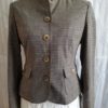 Steampunk Ladies Brown Short Formal Jacket by EphemeraEmporiumGB steampunk buy now online