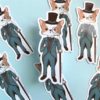 Top hat and Monocle 18th Century Classic Gentleman Mochi by CottonballStudio steampunk buy now online