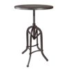 Design Toscano Industrial Revolution Adjustable Height Side Table steampunk buy now online