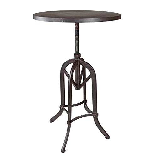 Design Toscano Industrial Revolution Adjustable Height Side Table steampunk buy now online