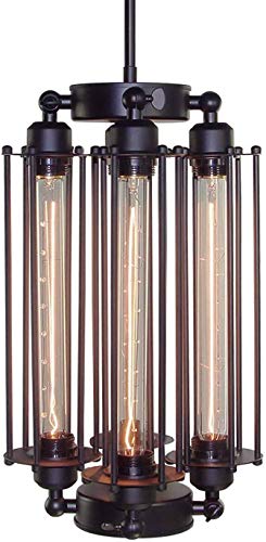 Industrial Vintage Ceiling Pendant Light - 4 Lights, Steampunk (E26/E27 Edison T30-300 Light Source Not Included) Hanging Lamp Retro Farmhouse Chandelier for Bar Restaurant Garage Barn Lighting Fixtur steampunk buy now online