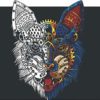 Steampunk Animal Coloring Book: Mechanical Coloring Book. 31 Beautiful Anti-stress Illustrations. Wolf, Cat, Snake, Deer, Dinosaur, Lion, Kangaroo, ... Christmas, Halloween, Thanksgiving Gifts. steampunk buy now online