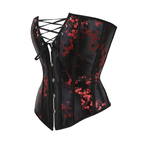 Corset, Plus Size corset, Boned Corset Waist Trainer Body Shaper Tummy Slimming Sheath Belly Trainer Bustiers Shaper Losing Weight Shapewear by Isteka steampunk buy now online