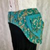 L Aqua gold tapestry pocket belt - womens pocket belt - festival utility belt - plus size festival belt - bum bag - hip holsters - Large by bluemoonkatherine steampunk buy now online