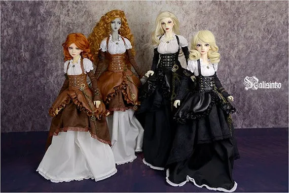 Limited Edition [ Steampunk 201501] BJDs doll dress by Nalisinko steampunk buy now online