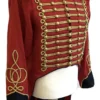 Ring master men’s Military Hussar Tail coat in red/black to fit chest size 42” 44” 46” 48” 50” by SteamEraProduction steampunk buy now online