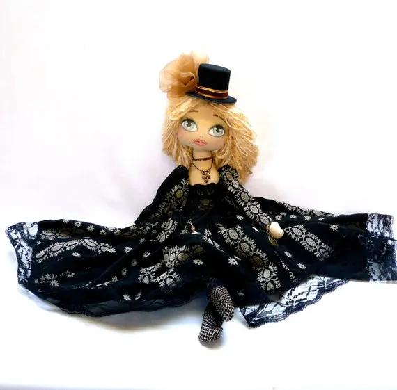 STEAMPUNK cloth doll OOAK sassy handmade art dolls heirloom keepsake vintage style SAMANTHA by MagettaJemArtDolls steampunk buy now online STEAMPUNK cloth doll OOAK sassy handmade art dolls heirloom keepsake vintage style SAMANTHA by MagettaJemArtDolls steampunk buy now online