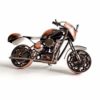 HomeZone® Stylish Bronze Effect Metal Moto GP Inspired Motorbike Sculptures Nuts & Bolts Desk Office Sculpture Men's steampunk buy now online