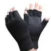 Heat Holders - Mens Winter Warm 3.2 TOG Fleece Lined Insulated Knit Thermal Fingerless Gloves (One Size, Black) steampunk buy now online Heat Holders - Mens Winter Warm 3.2 TOG Fleece Lined Insulated Knit Thermal Fingerless Gloves (One Size, Black) steampunk buy now online